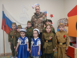 Встреча с участником СВО Встреча с участником СВО.